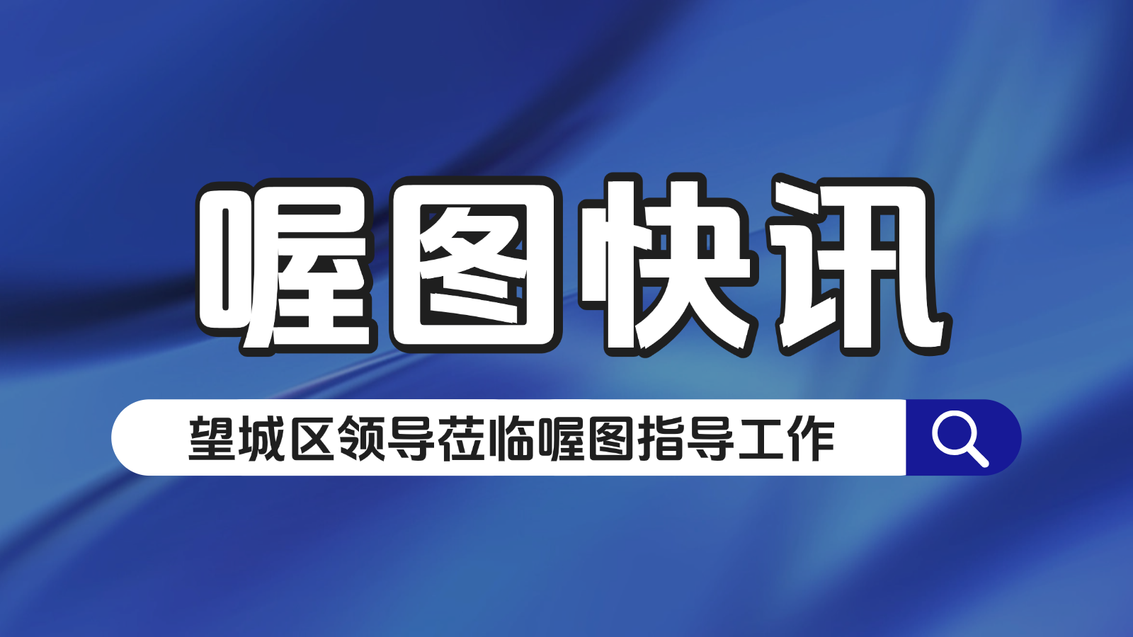 实力认可!望城区领导莅临指导,喔图发展再上新台阶